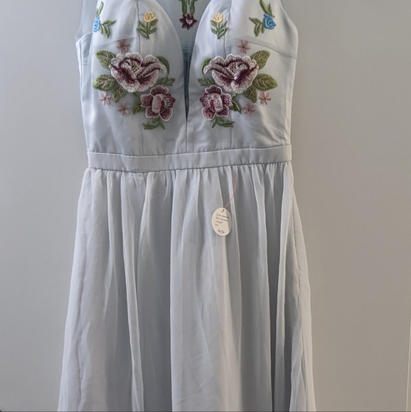 Chi Chi London Petite Maxi Tulle Dress UK 6P BNWT - Picture 5 of 8